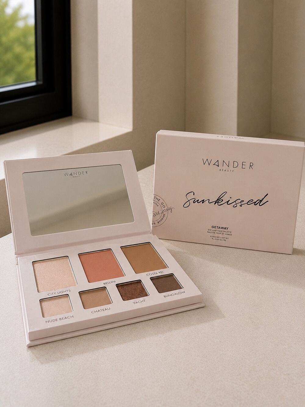 $42 Wander Beauty Sunkissed Getaway Eye & Face Palette NIB